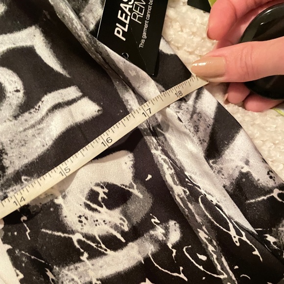 New York & Co. Gabrielle Union Colorful Graffiti Print Mini Long Sleeves Dress - Picture 8 of 10